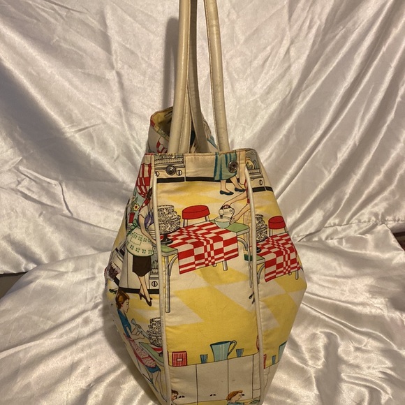 Vintage retro housewife tote bag - Picture 11 of 16